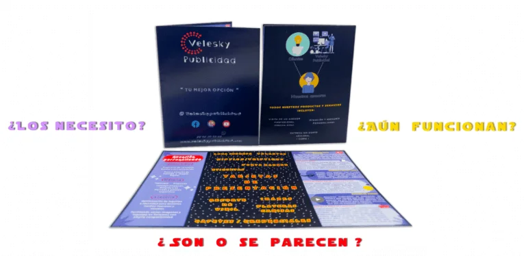 Volante de velesky publicidad